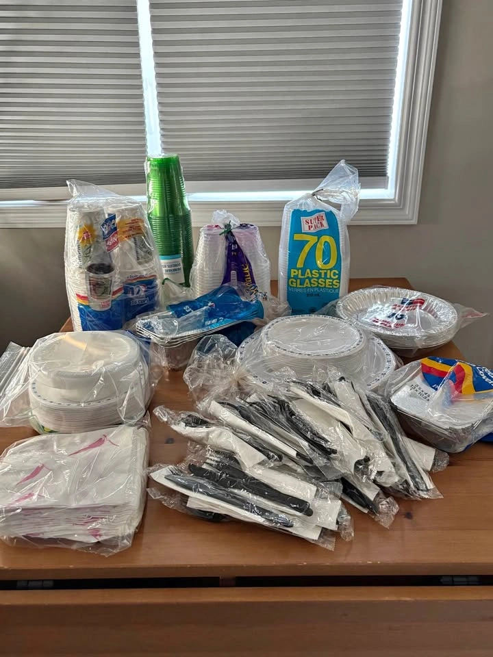 Party Supplies Bulk Lot Cups Plates Cutlery & More