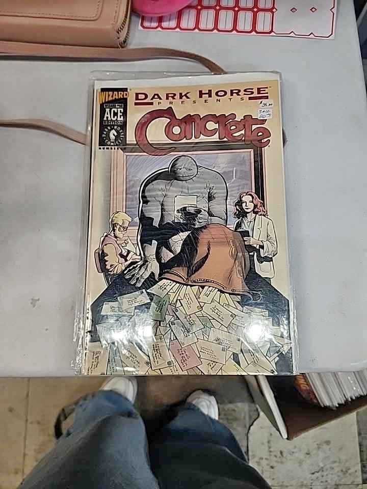 Dark Horse Concrete Comic Book
