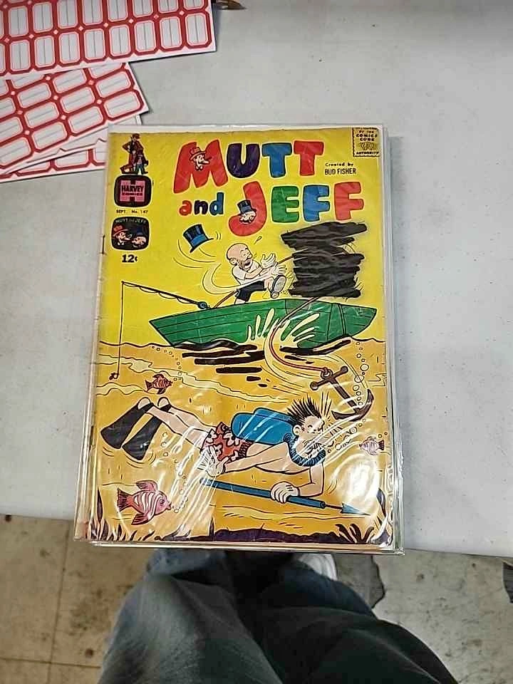 Vintage Mutt and Jeff Comic Book #147