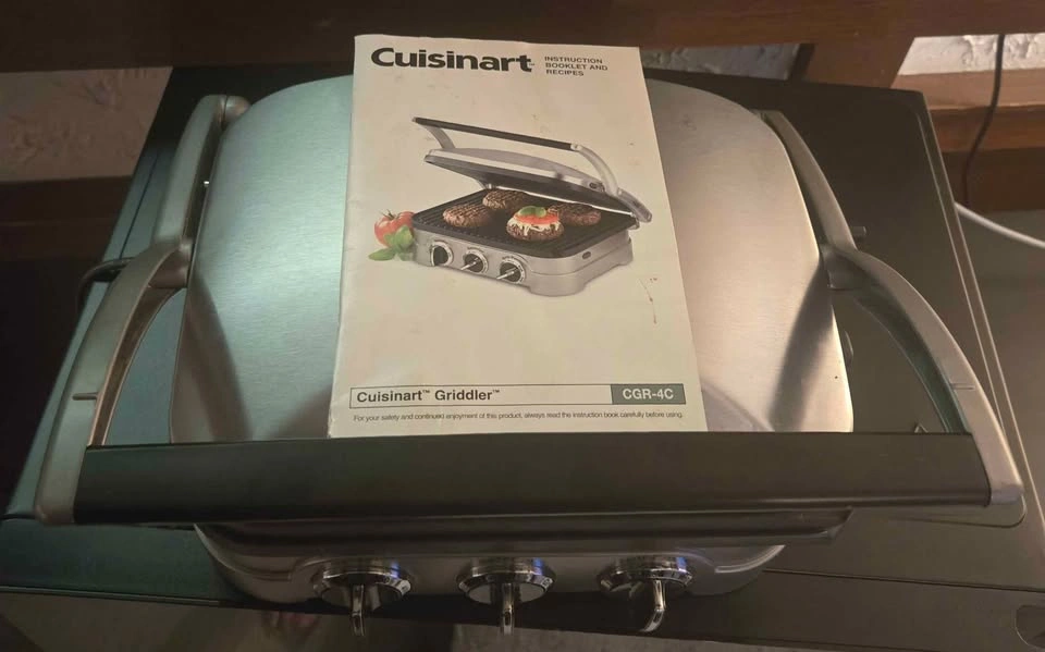 Cuisinart Griddler CGR-4C - 5-in-1 Griddler/Panini Press - photo 3