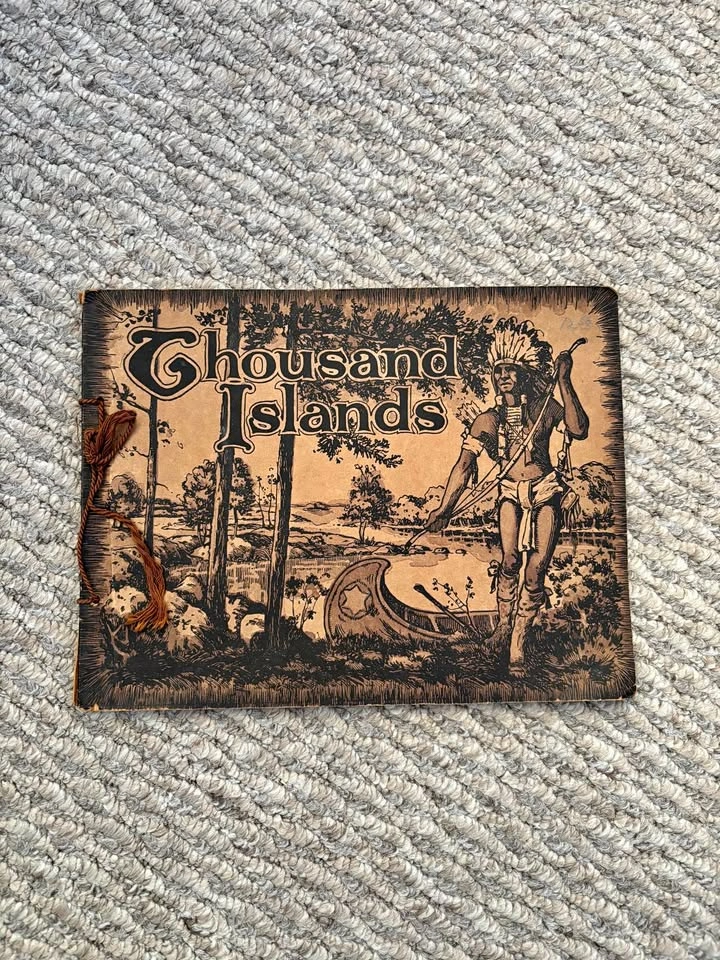 Vintage 1905-1910 Thousand Islands Souvenir Photo Book