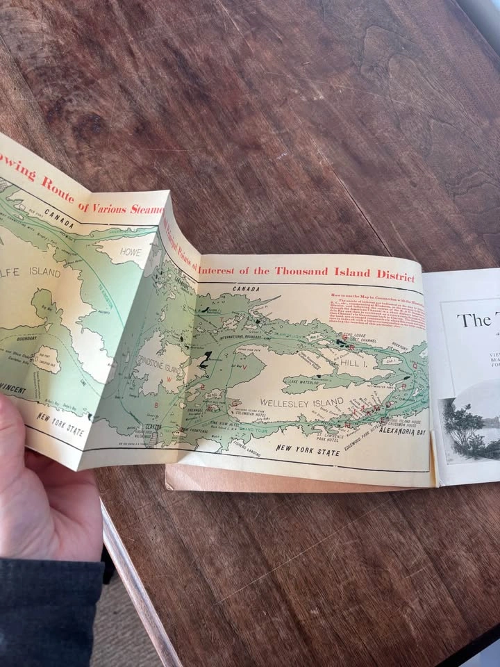 Vintage 1905-1910 Thousand Islands Souvenir Photo Book - photo 2