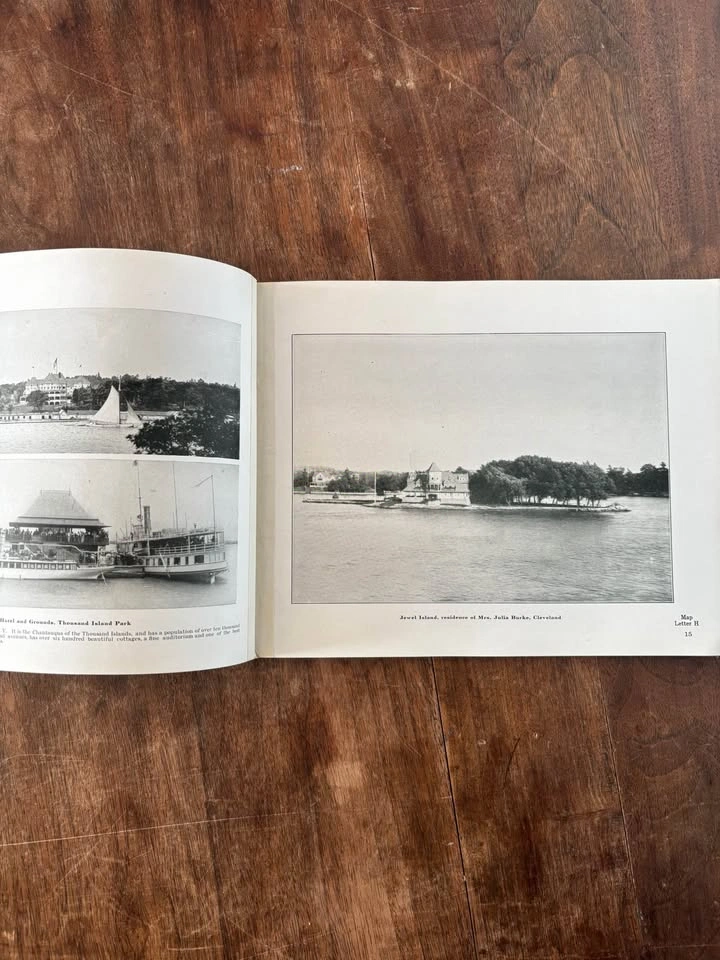 Vintage 1905-1910 Thousand Islands Souvenir Photo Book - photo 4
