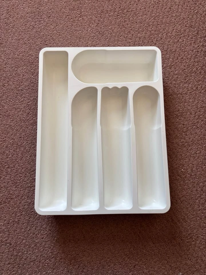 Vintage Guzzini Italy Plastic Flatware Drawer Sorter - photo 2