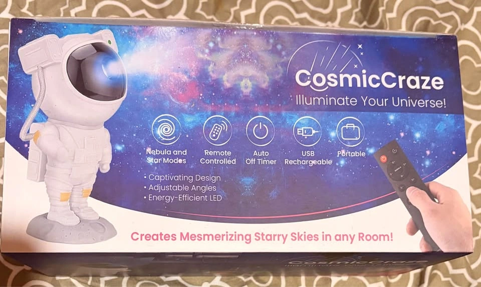 CosmicCraze Astronaut Projector Nebula Star Light - photo 4
