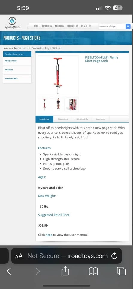 Radio Road Pogo Stick - photo 2