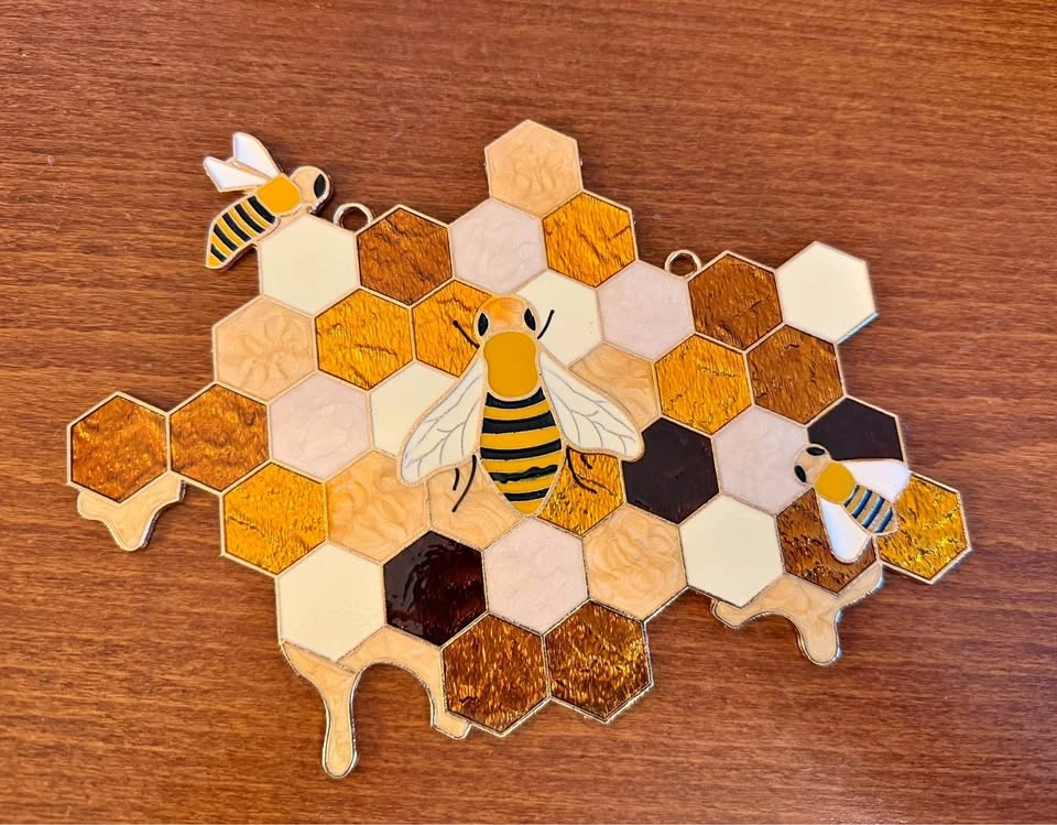 Honeybee Hanging Art