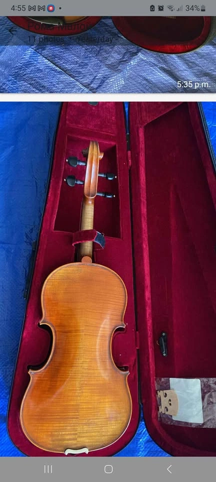 VL702 Wilhelm Klier 4/4 Guarneri Violin - photo 2