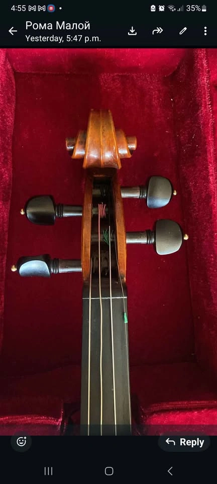 VL702 Wilhelm Klier 4/4 Guarneri Violin - photo 5
