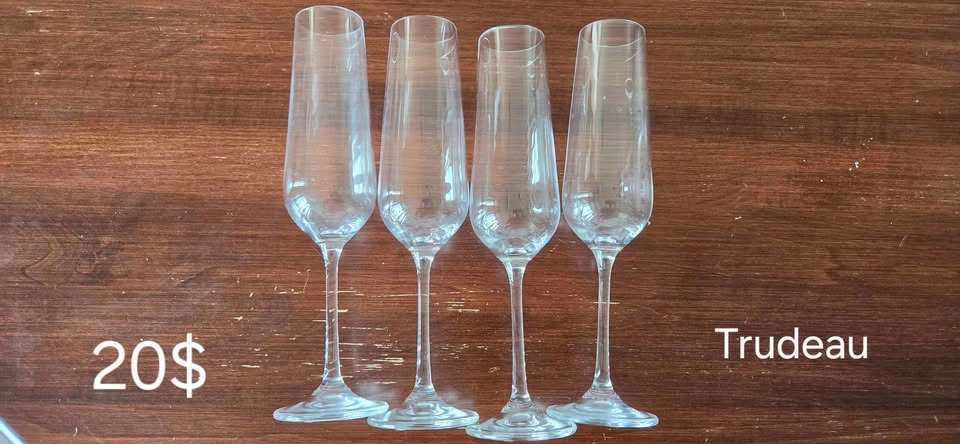 8x Champagne Glasses - photo 2