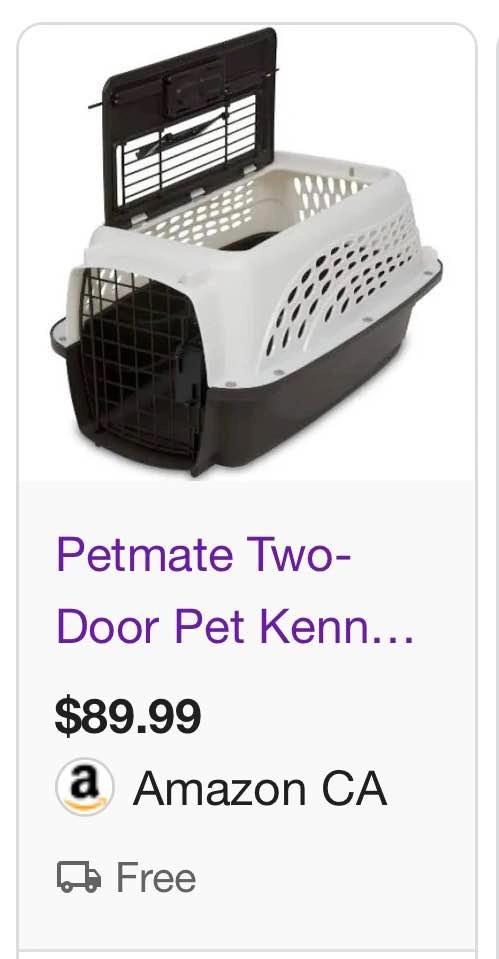 Petmate E-Z Load Two Door Dog & Cat Kennel - photo 5