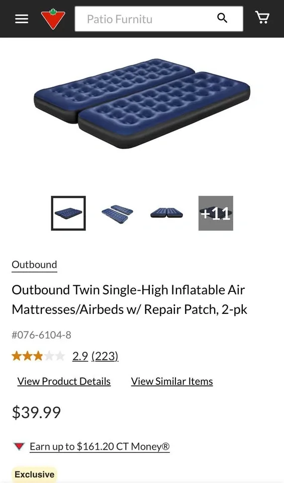 BRAND NEW Outbound Twin Air Mattresses (2-pk) - photo 4
