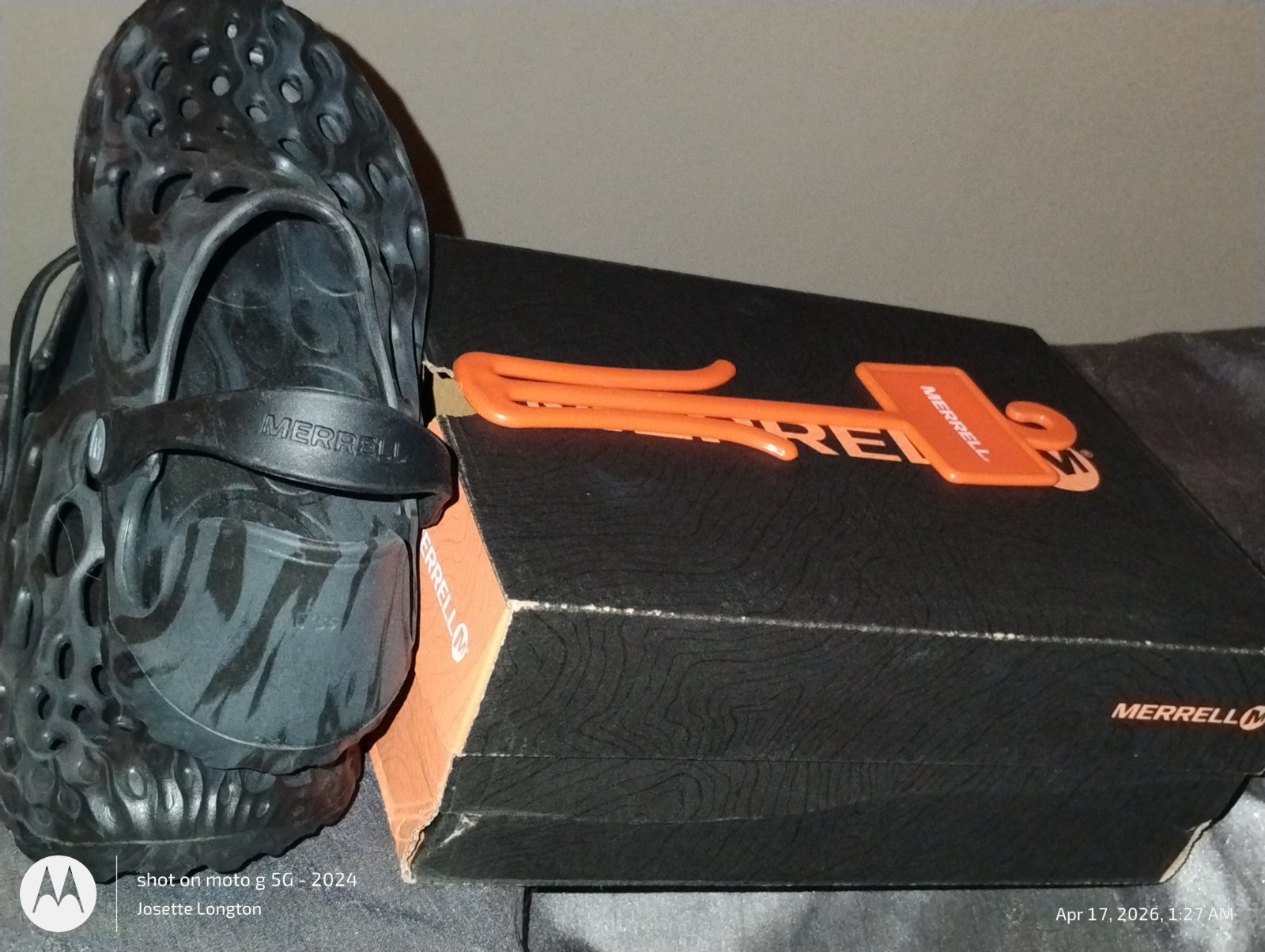 Merrell Hydro Moc Men's Black Slip-On Sandals US 5 - photo 3