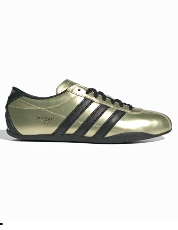 ADIDAS Tokyo W Originals Gold Metallic/Core Black Women's 9