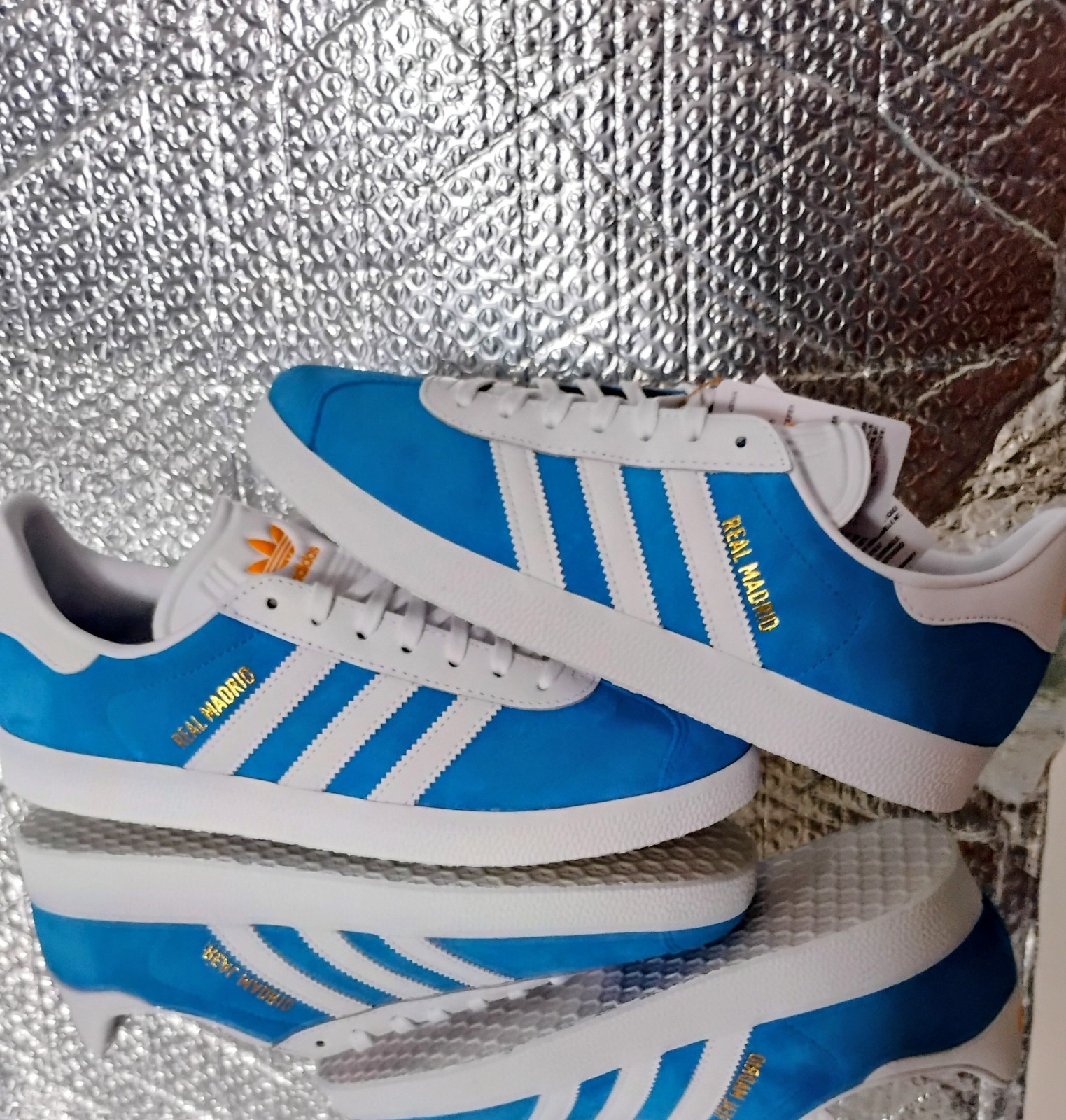 Adidas Real Madrid Gazelle Shoes Men's Size 8.5 - photo 4