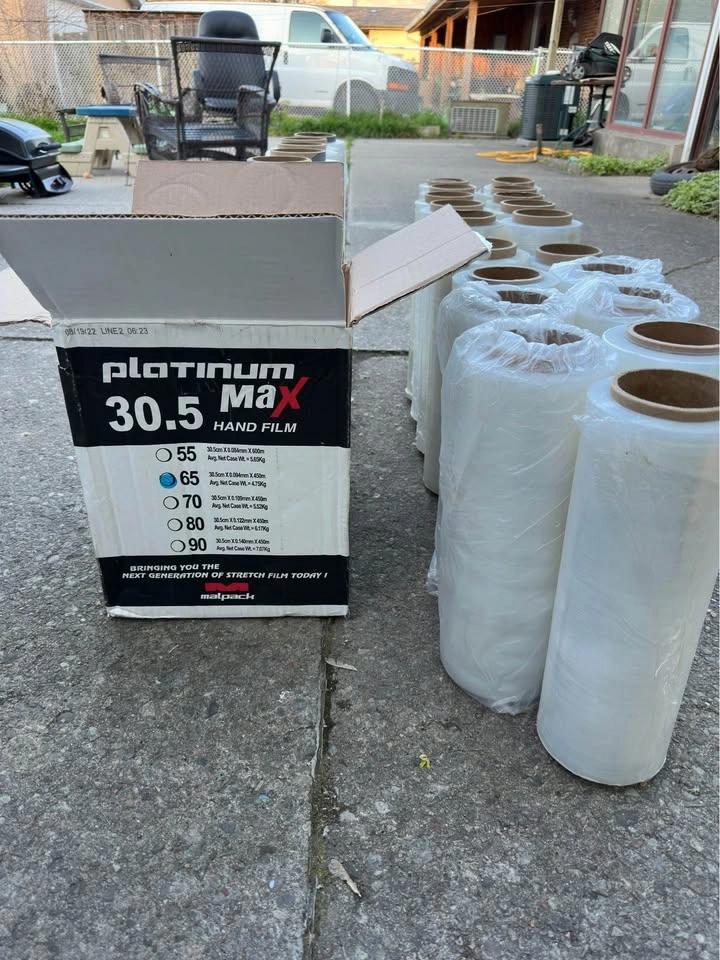 Stretch Wrap Rolls for Sale – Moving / Packing - photo 3