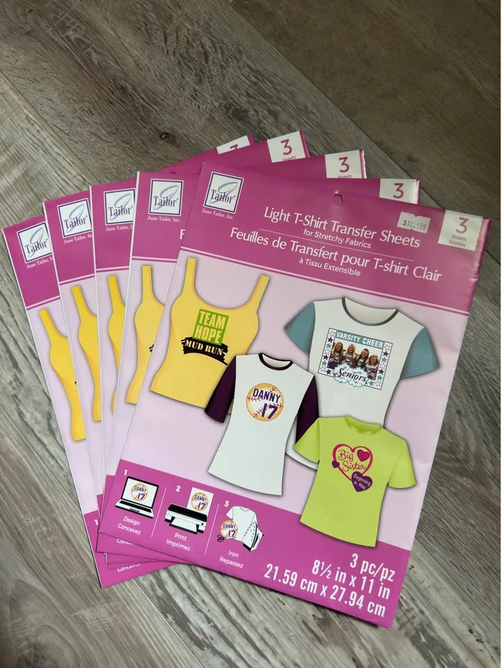 Light T-Shirt Transfer Sheets for Stretchy Fabrics - photo 2