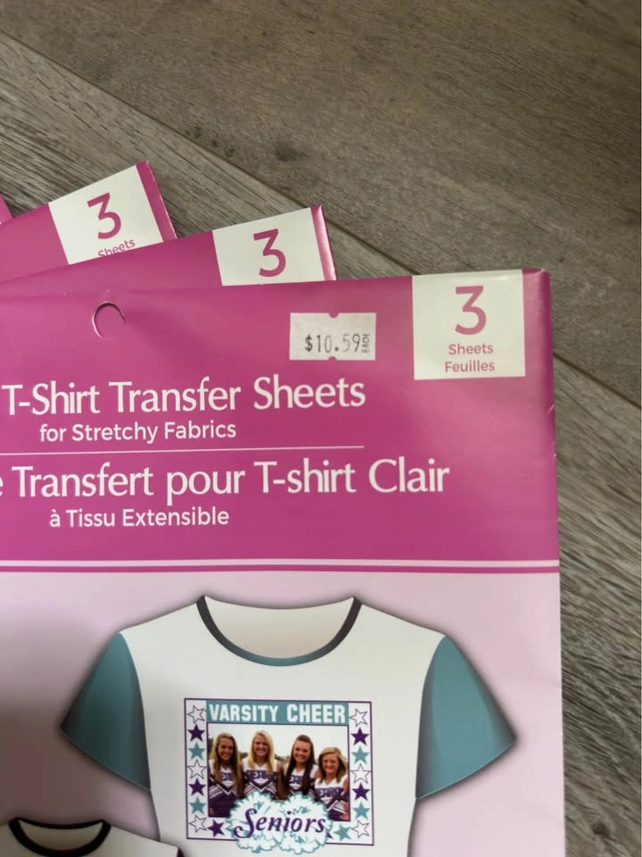Light T-Shirt Transfer Sheets for Stretchy Fabrics - photo 4
