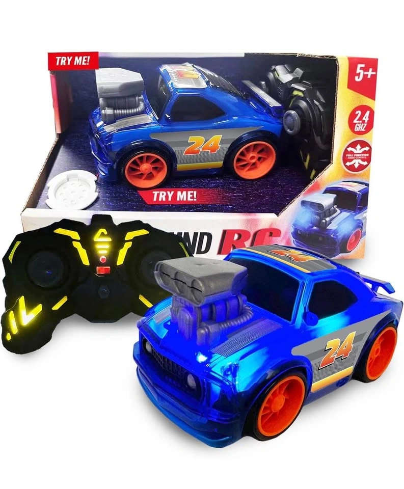 Hyper Drive RC Stunt Car - Light-Up, 2.4GHz