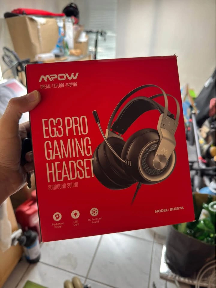 MPOW EG3 Pro Gaming Headset w/ Mic Stereo USB 3D Surround - photo 2