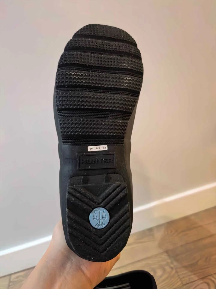 Hunter Black Rain Boots US 8 (Women) - photo 3