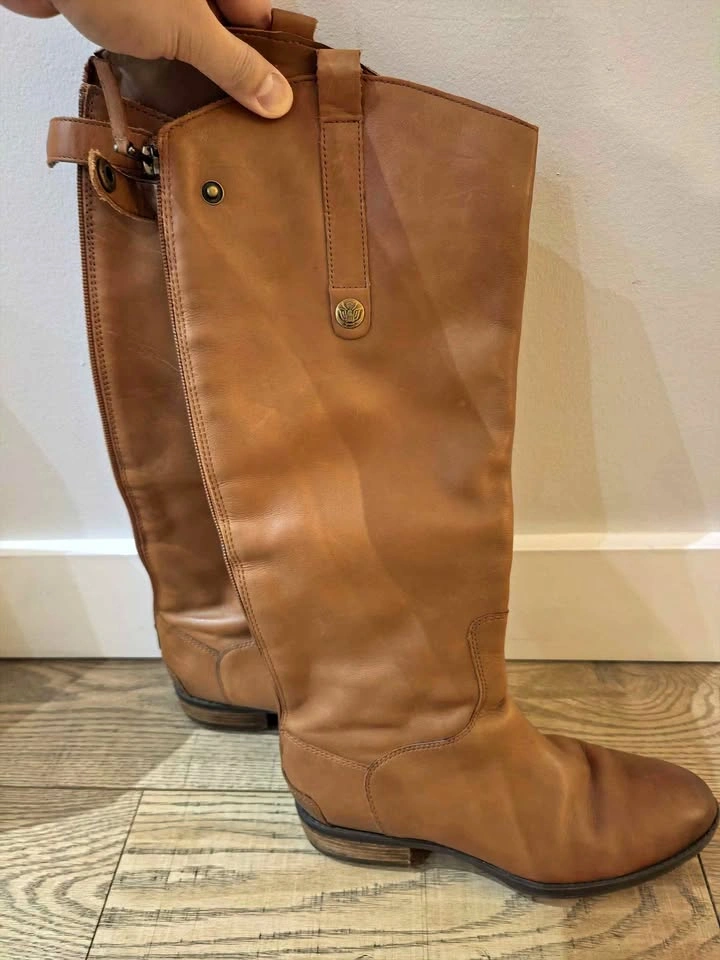 Sam Edelman Brown Knee-High Boots (Women)