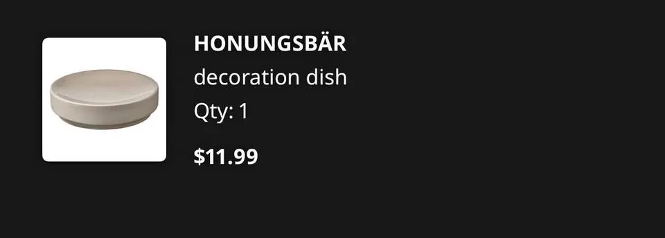 Decoration dish thumbnail