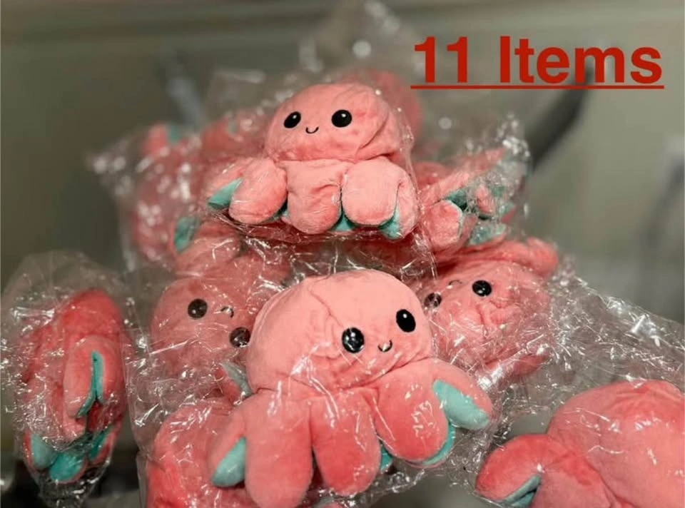 New Reversible Octopus Plushies - Mood Octos - photo 4