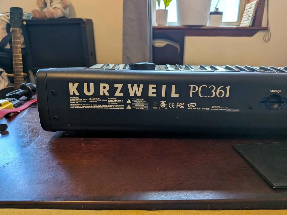 Kurzweil PC361 Synthesizer Workstation 61-Key Keyboard - photo 2