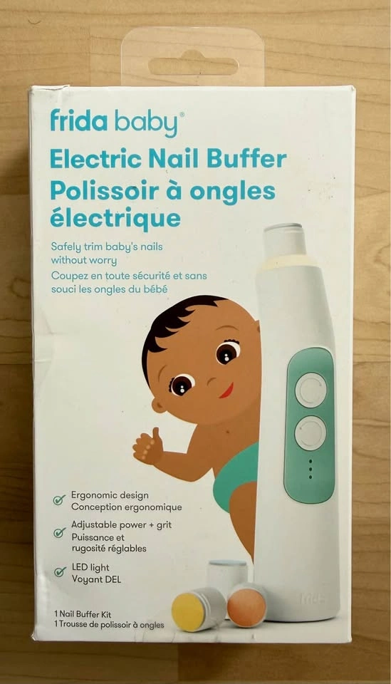 Brand New Frida Baby Electric Nail Buffer – Stress-Free Trimming - photo 3