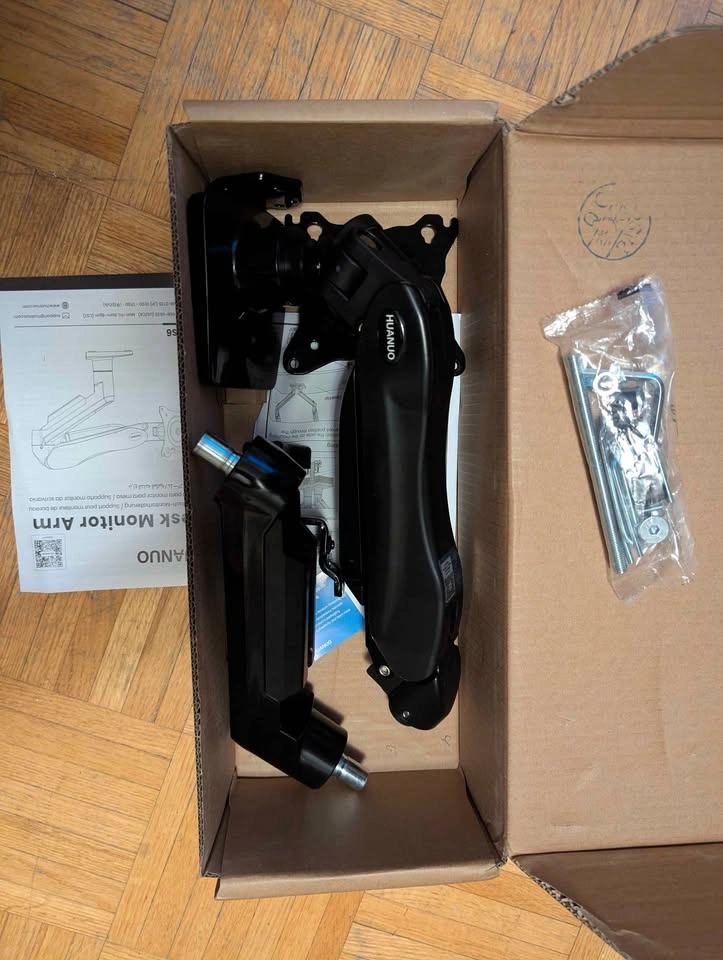 HUANUO Single Monitor Arm Adjustable VESA Mount - photo 5