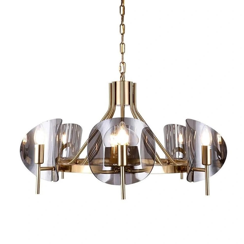 Light luxury style glass chandelier LD124089