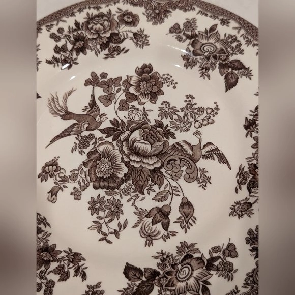 Royal Stafford Asiatic Pheasant Brown Dinner Plate - photo 4