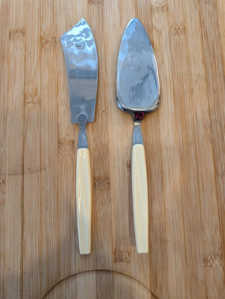 Vintage MAR.DER Italian Serving Set - MCM Cake & Cheese Duo - photo 5