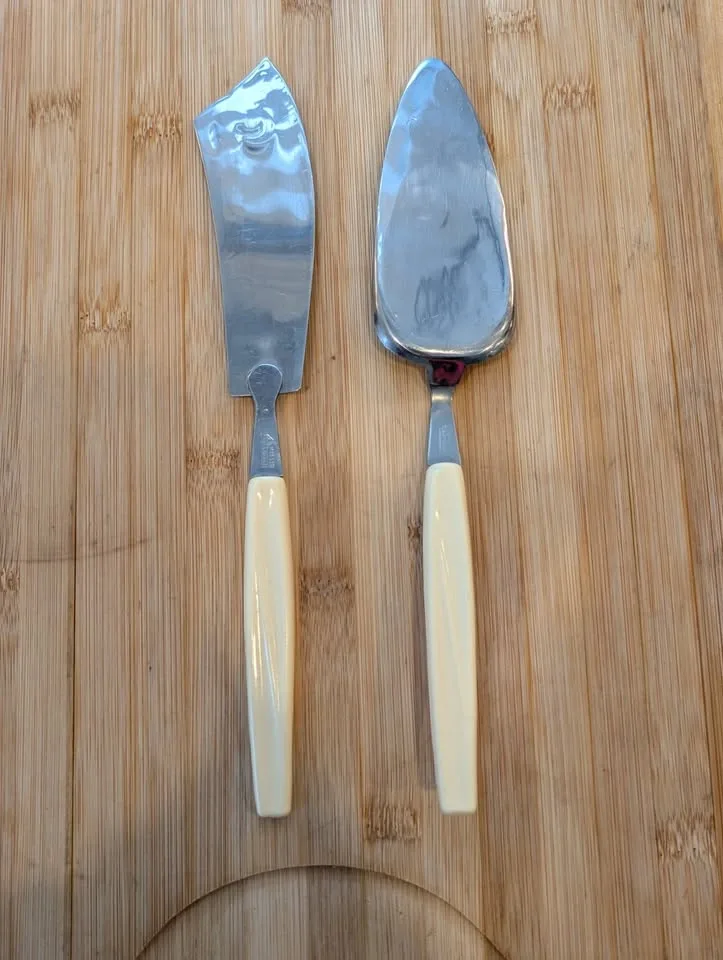Vintage MAR.DER Italian Serving Set - MCM Cake & Cheese Duo - photo 5