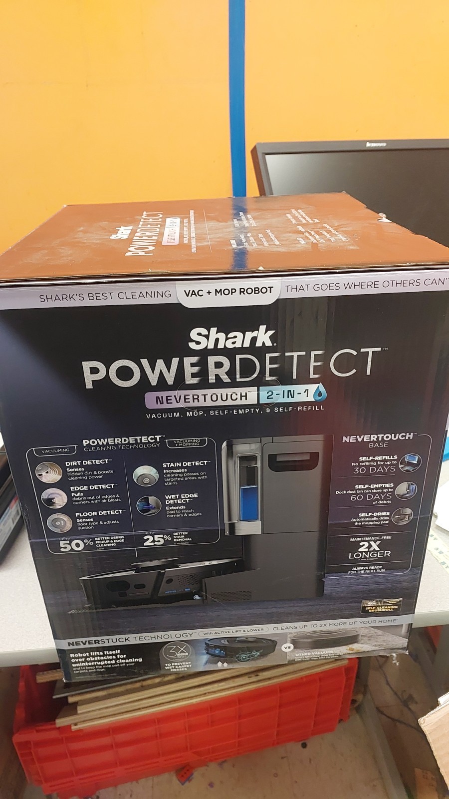 Shark PowerDetect™ Robot Vacuum and Mop w/ Base