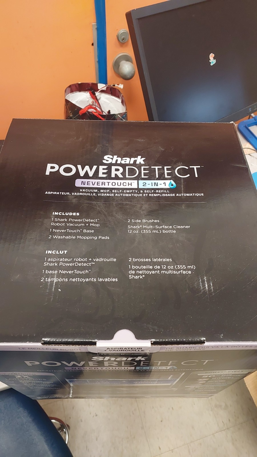 Shark PowerDetect™ Robot Vacuum and Mop w/ Base - photo 2