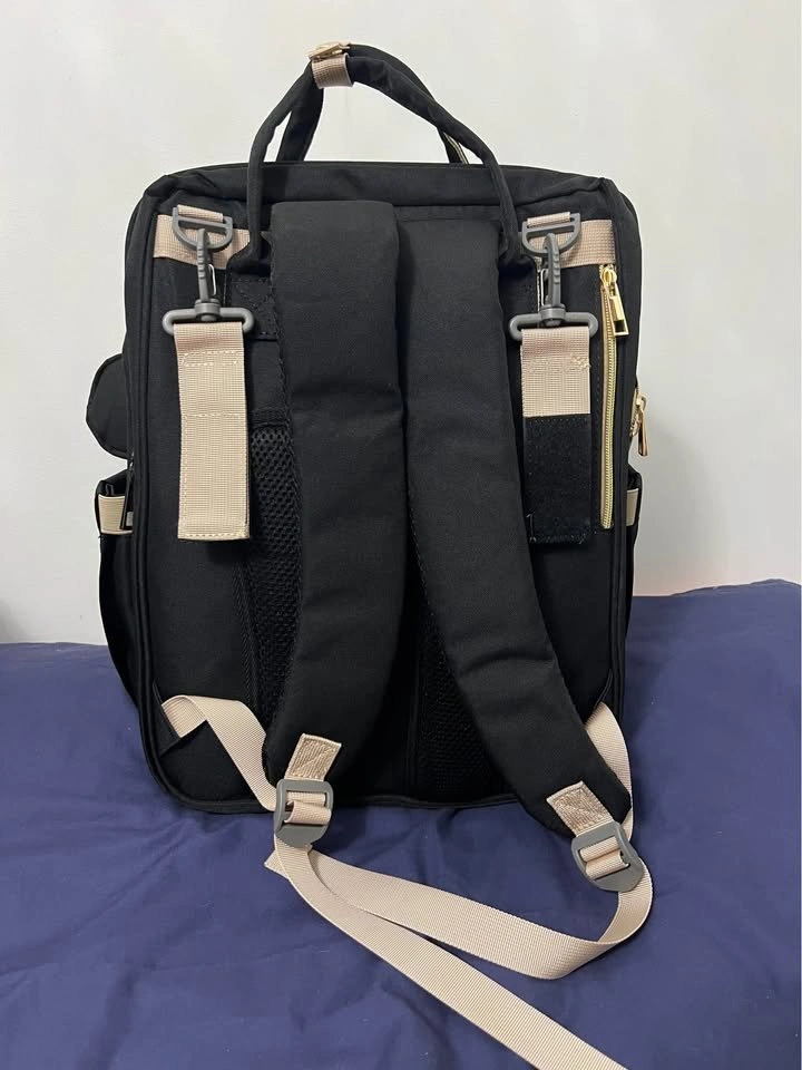 Black diaper backpack - photo 2