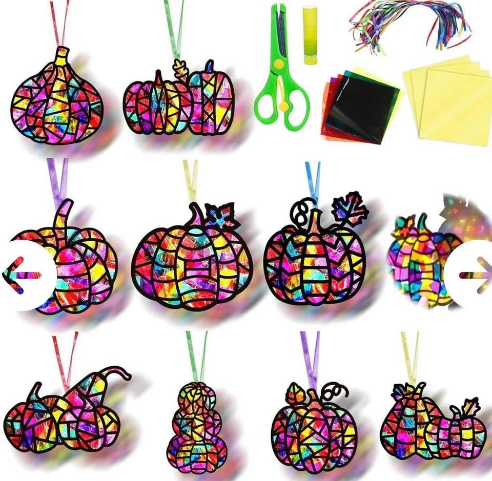 Christmas Sun Catchers DIY Craft Kit - photo 2