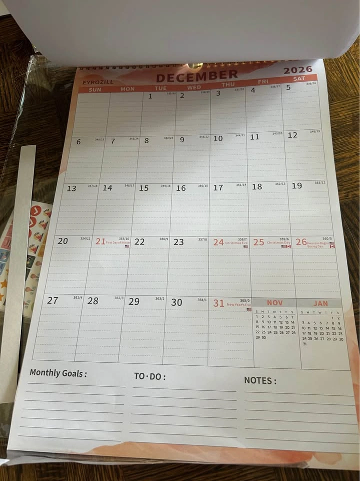 2026 Calendar - photo 2