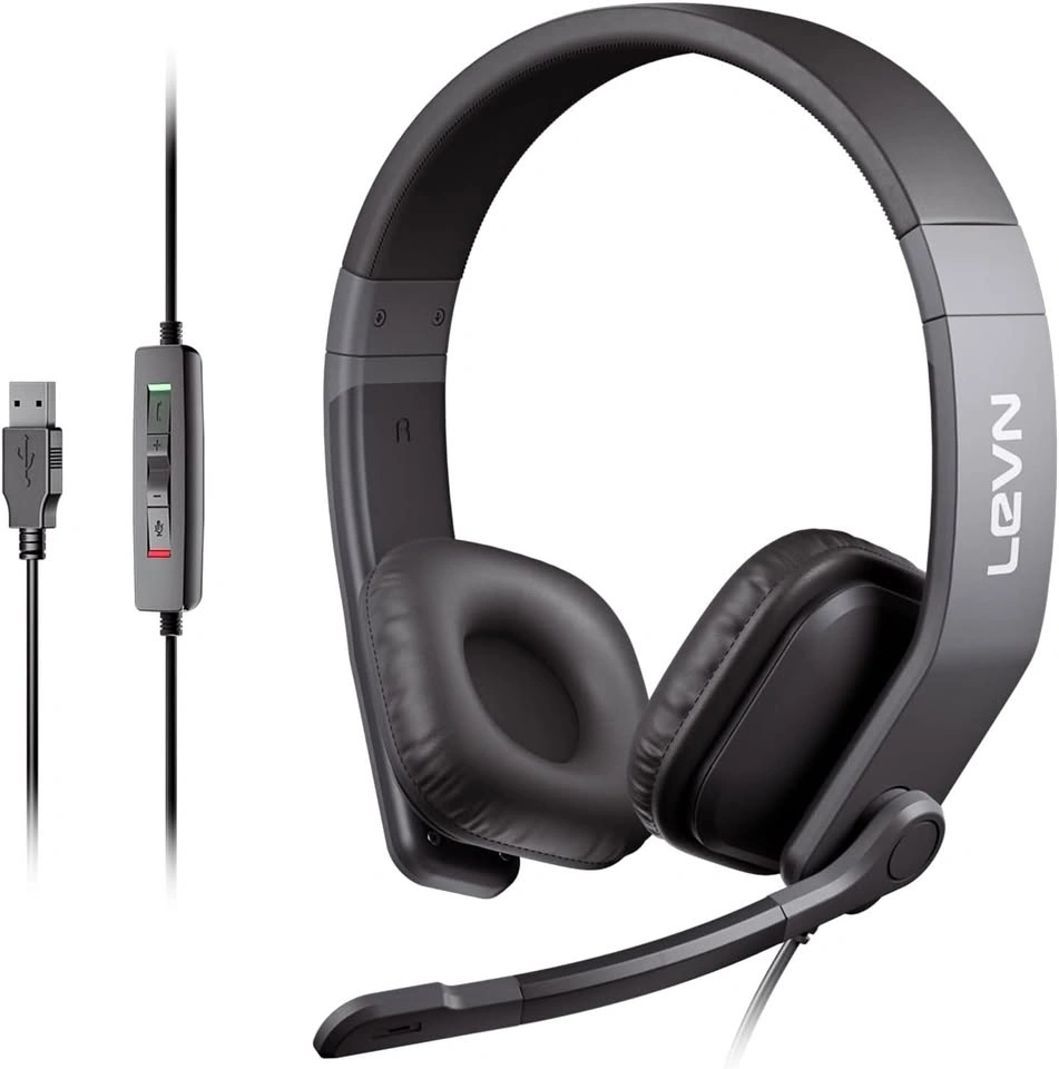 USB Wired Headset with Microphone