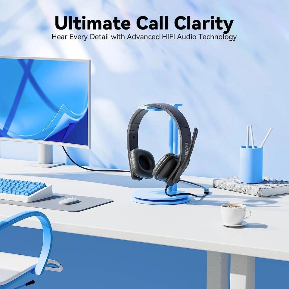 USB Wired Headset with Microphone - photo 2
