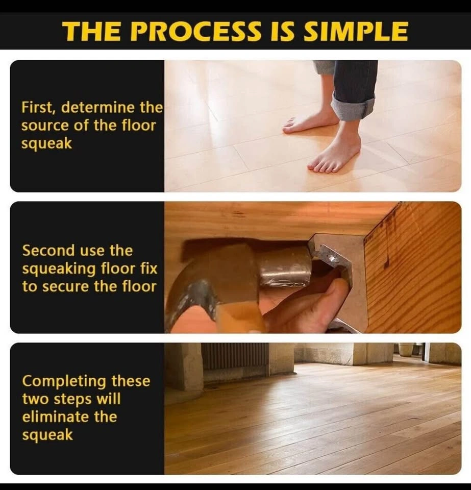 Squeaky Floor Repair Kit (6 Packs) - photo 3