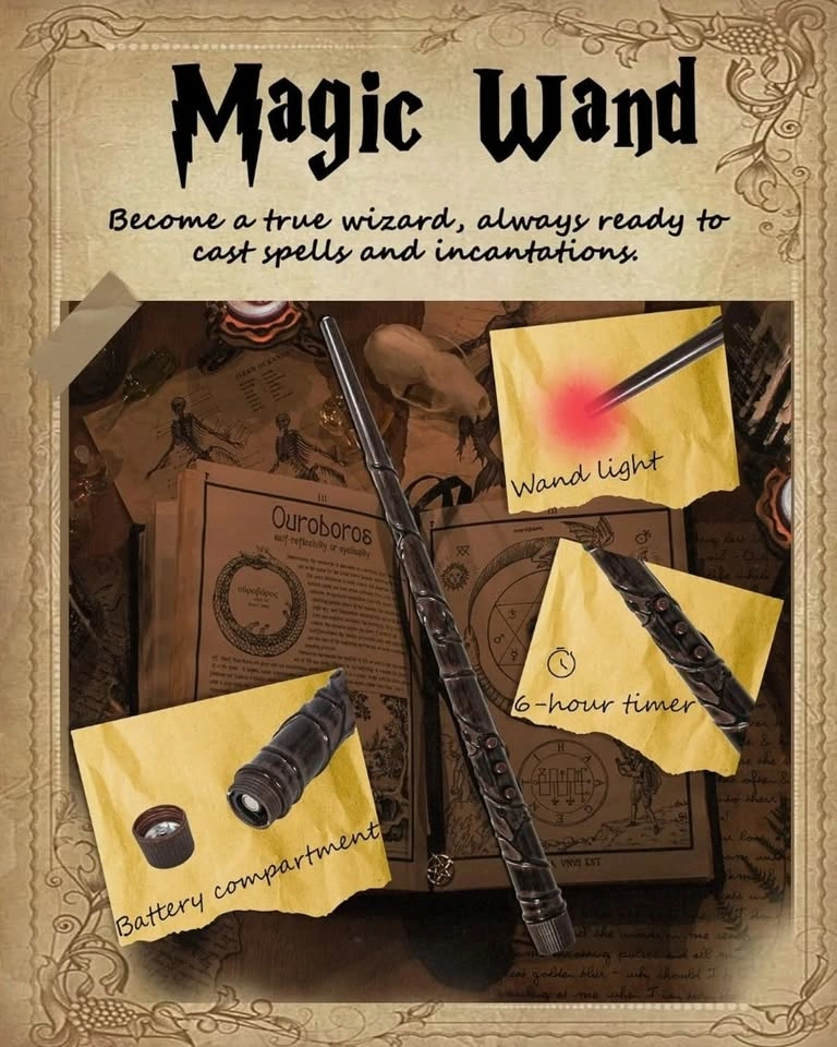 Floating Candles with Wand, 24pcs Hanging Candles - photo 3