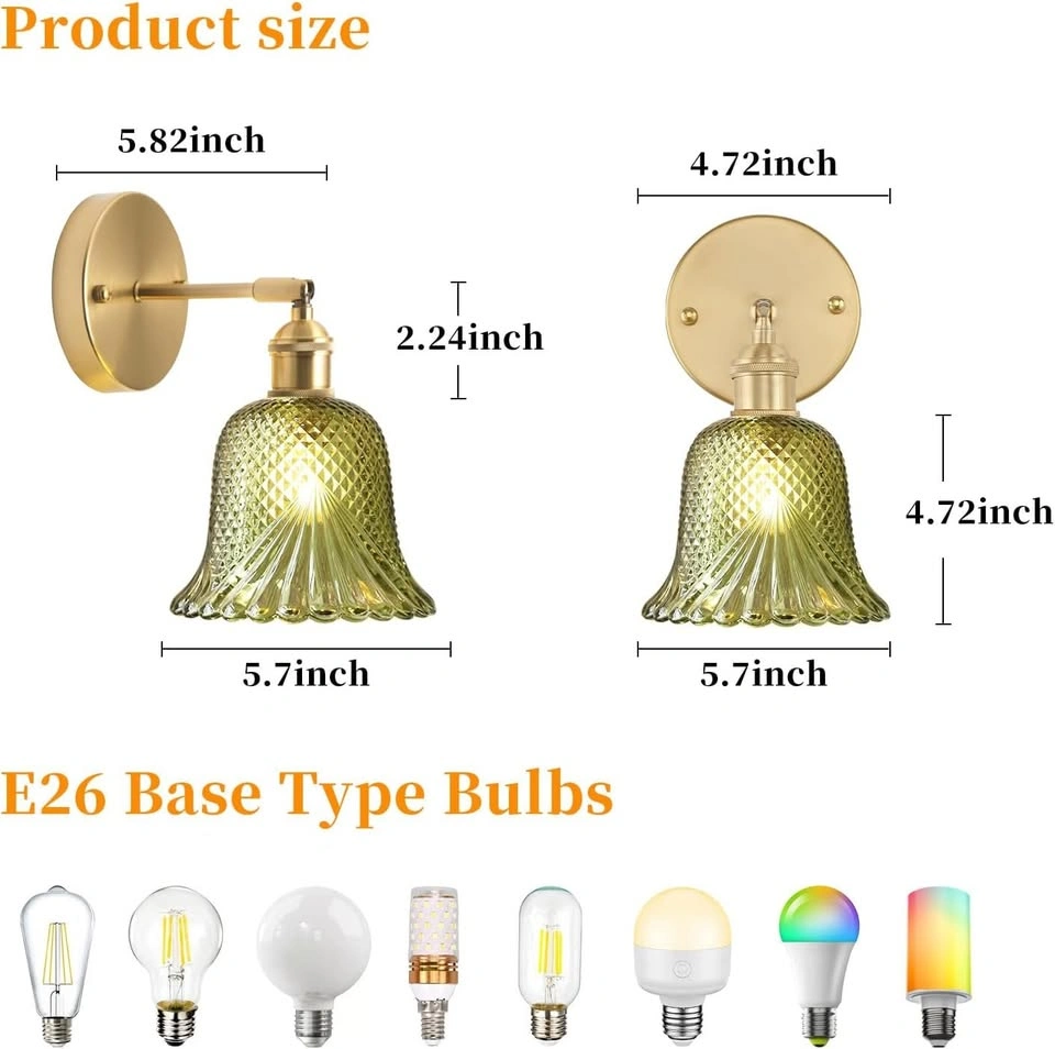 Vintage Rechargeable Wall Sconces with Remote - photo 2