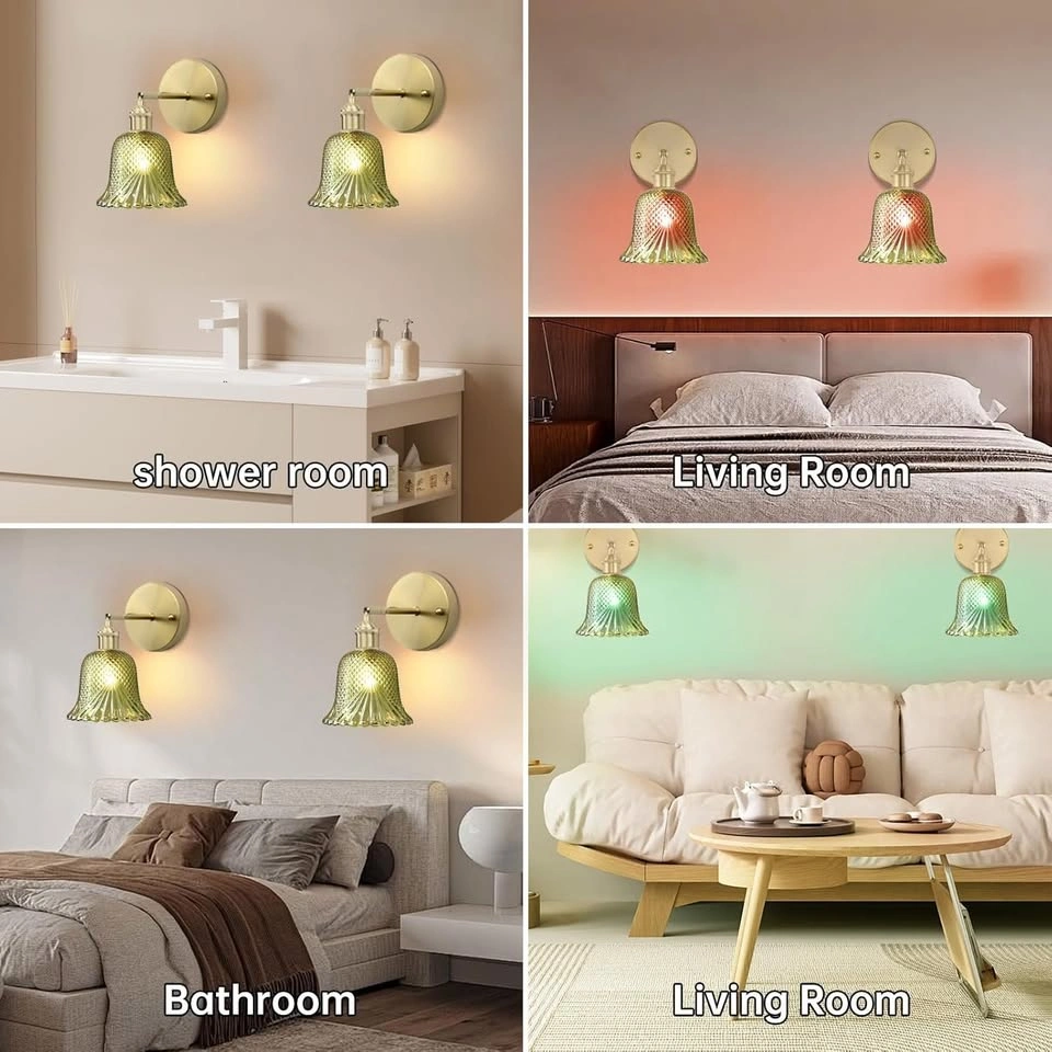 Vintage Rechargeable Wall Sconces with Remote - photo 5