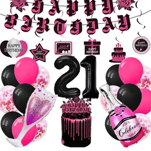 21st Birthday Decorations for Her