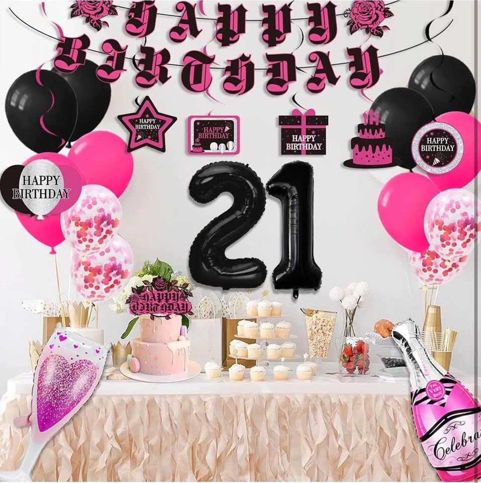 21st Birthday Decorations for Her - photo 3