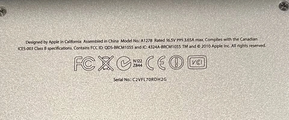 MacBook Pro A1278, NEW SSD, 8GB RAM, OSX Ventura - photo 4