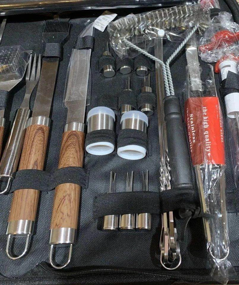 BBQ Grill Accessories Set Stainless Steel - photo 2